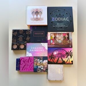 Colourpop Shayla Kathleen Lights BH Cosmetics Juvia’s Place Makeup Lot NEW!